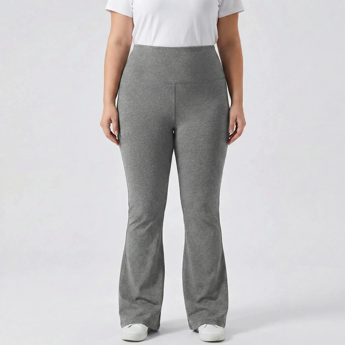 High-Waist Bootcut Plus-Size Leggings - Joann