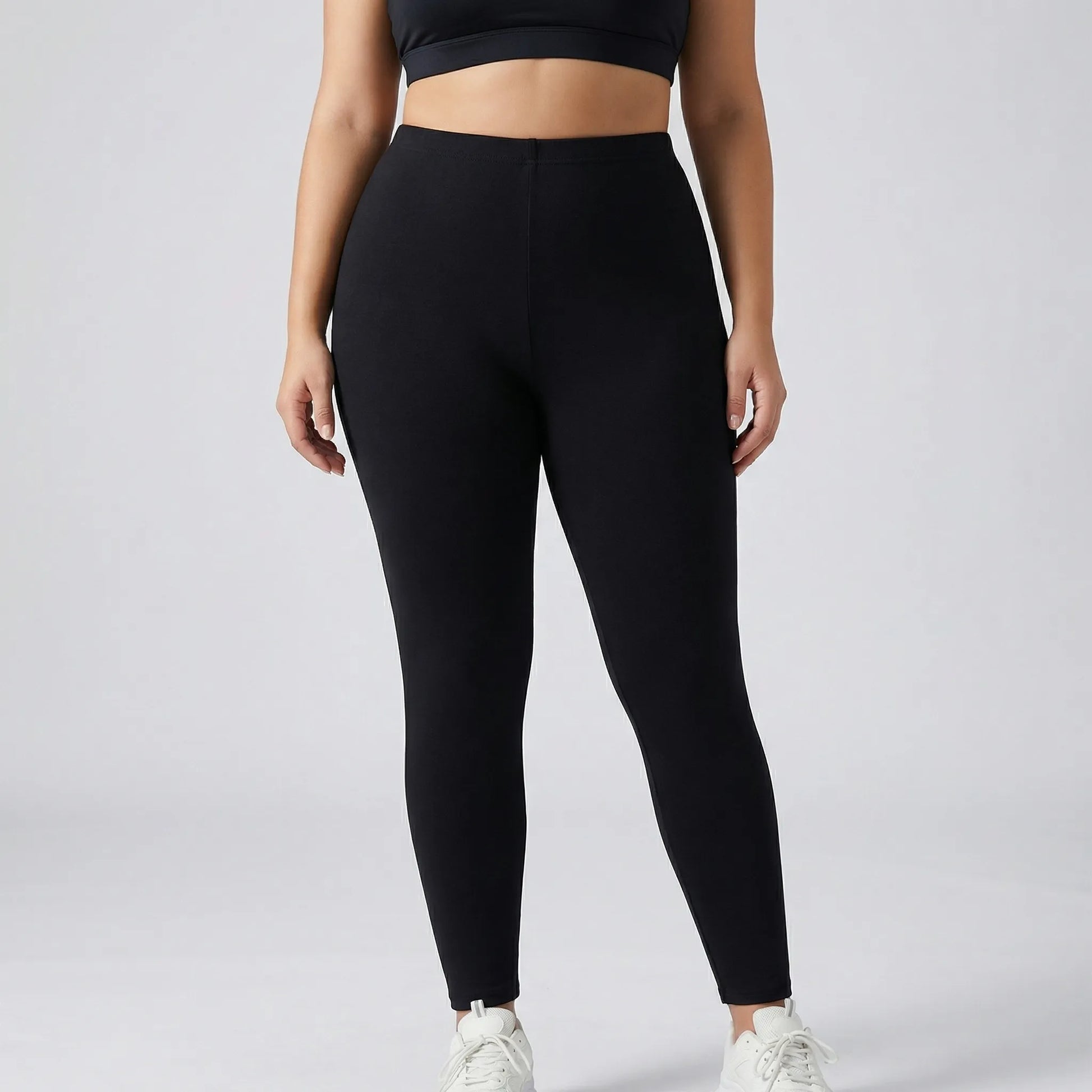 High-Waist Sportleggings Für Kurvige Figuren - Paula