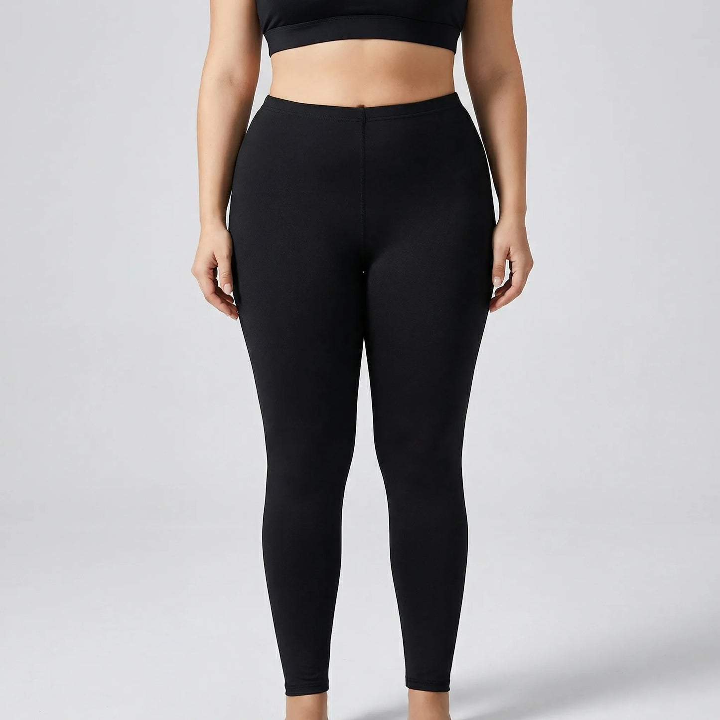 High-Waist Sportleggings Für Kurvige Figuren - Paula