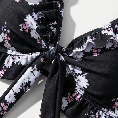 High Waist Bikini Set In Großen Größen - Jeanette