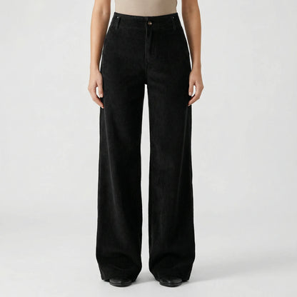 Hochgeschnittene Hose Mit Weitem Bein - Beverly