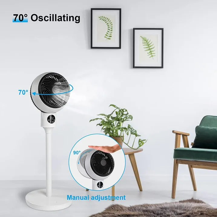 Höhenverstellbarer Moderner Tischventilator - Breeziq