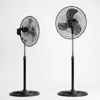 Höhenverstellbarer Standventilator Mit Drei Geschwindigkeiten Set - Breesia