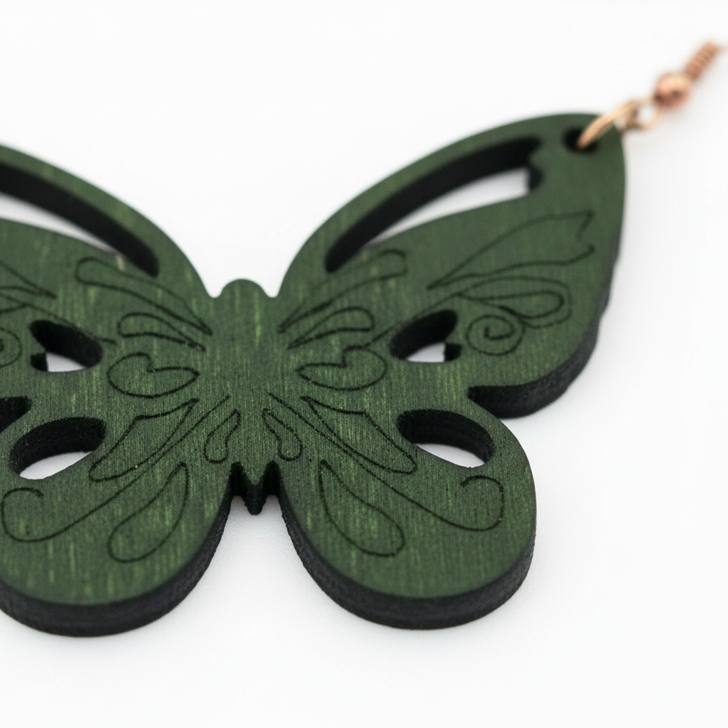 Hollow Wooden Earrings - WoodVibe