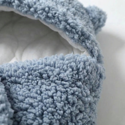 Hooded Newborn Swaddle Wrap Blanket - Sam