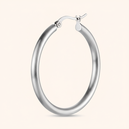 Hoop Ohrringe - SilverHoop