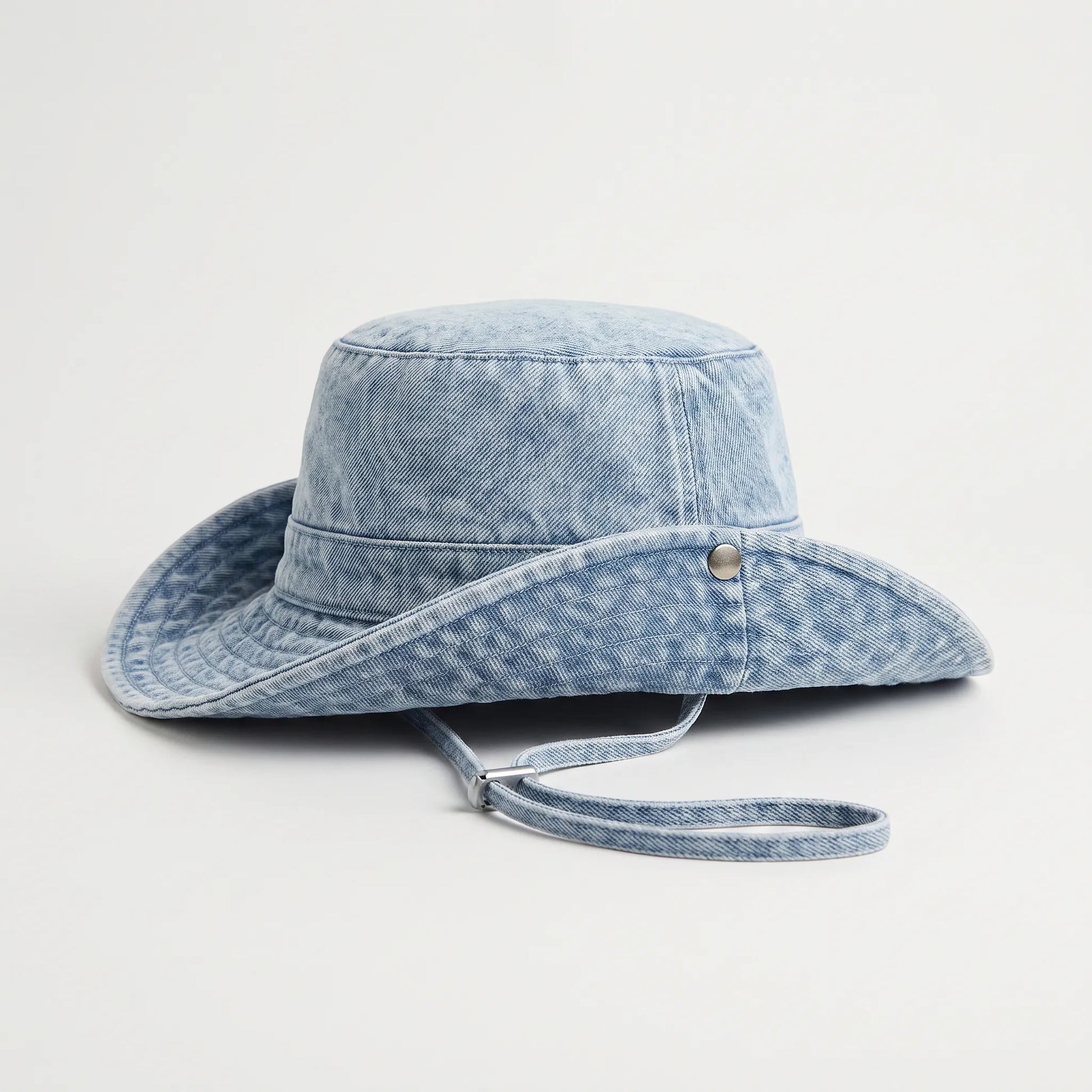 Jeanshut mit breiter Krempe - Peaknox