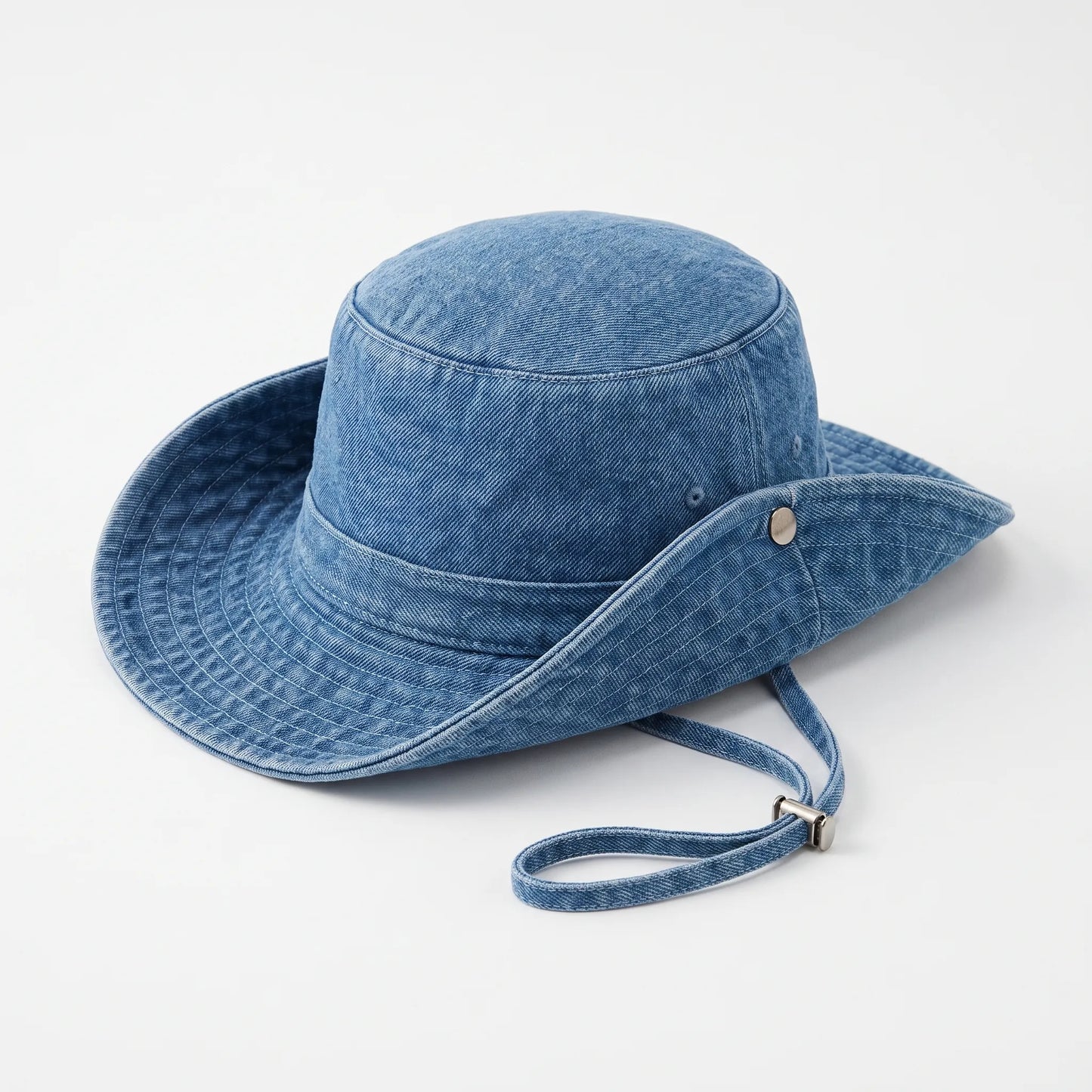 Jeanshut mit breiter Krempe - Peaknox