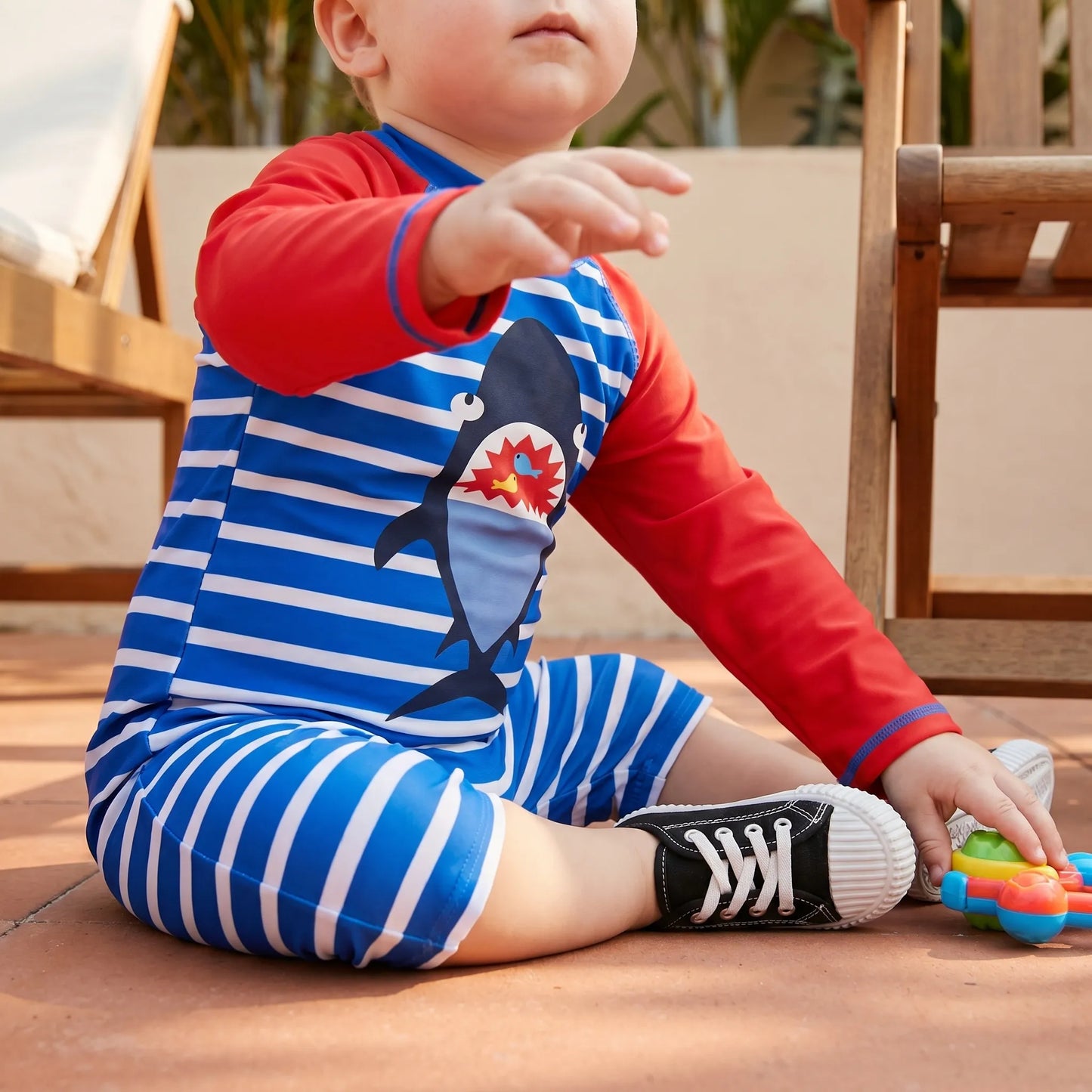 Jungen-Badeset Mit Cartoon-Print - Aquakid