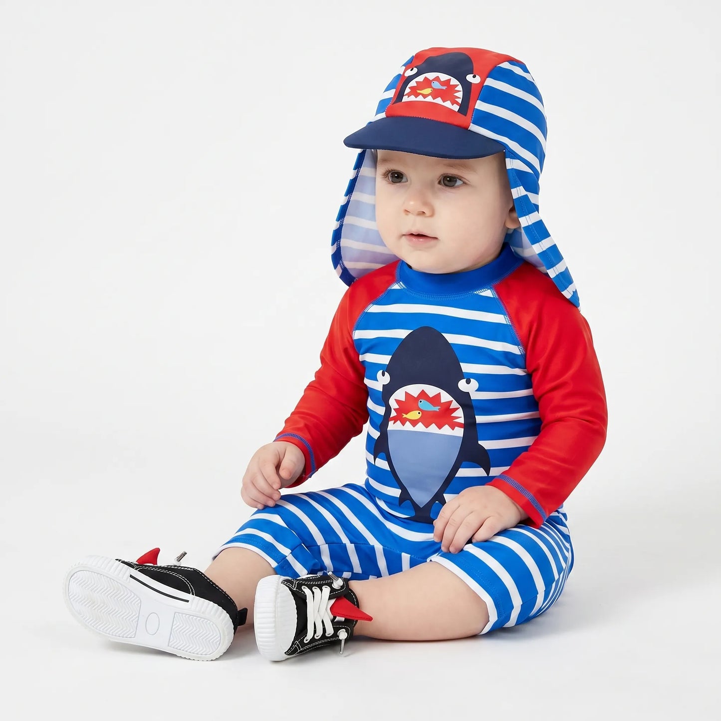 Jungen-Badeset Mit Cartoon-Print - Aquakid