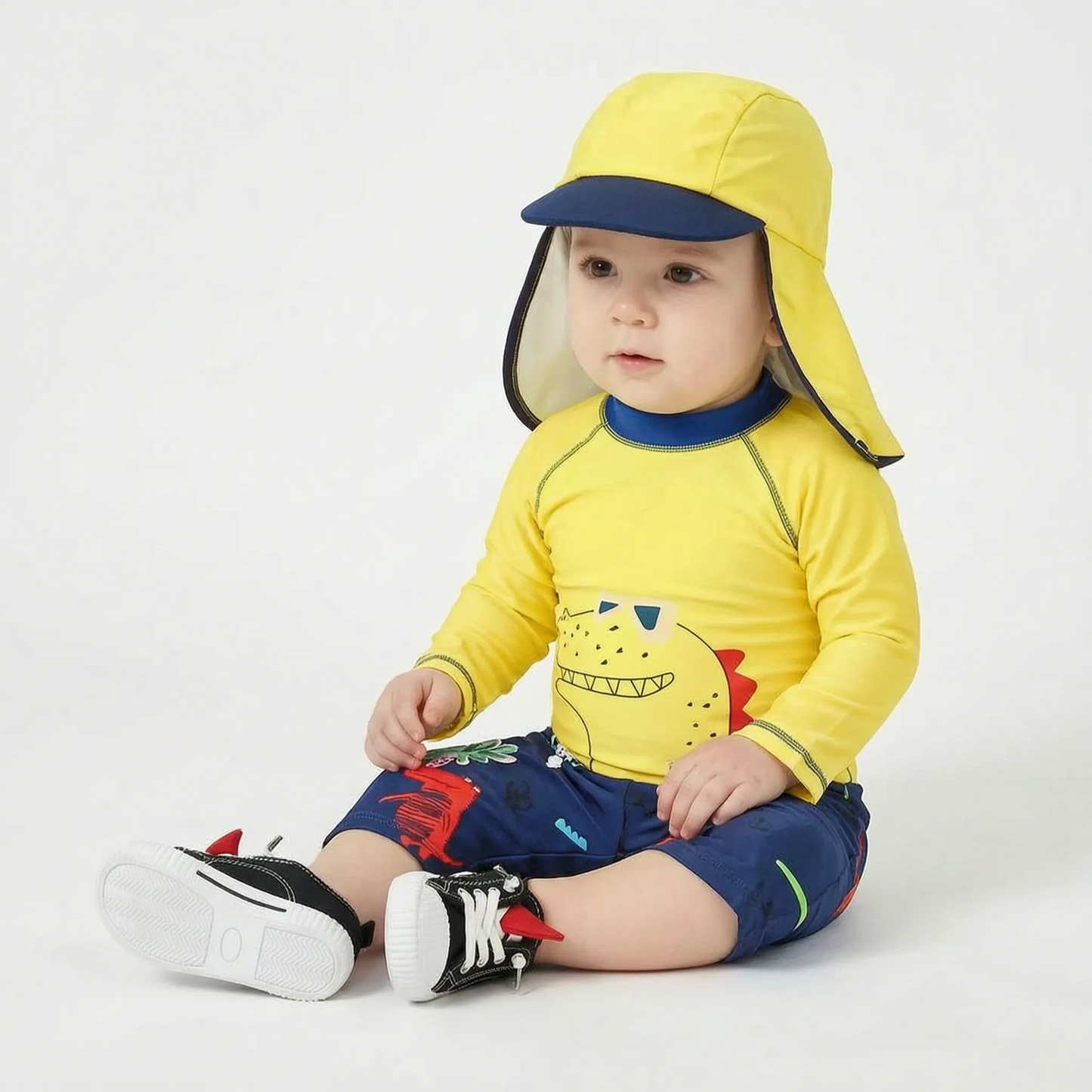 Jungen-Badeset Mit Cartoon-Print - Aquakid