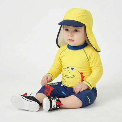 Jungen-Badeset Mit Cartoon-Print - Aquakid