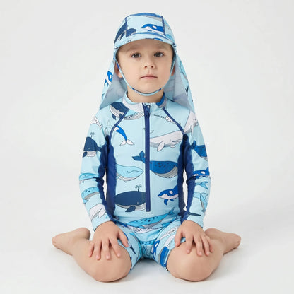 Jungen-Badeset Mit Cartoon-Print - Aquakid