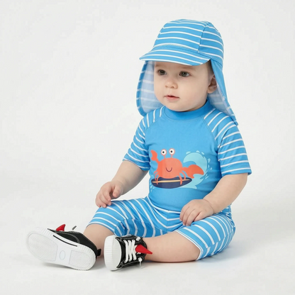 Jungen-Badeset Mit Cartoon-Print - Aquakid