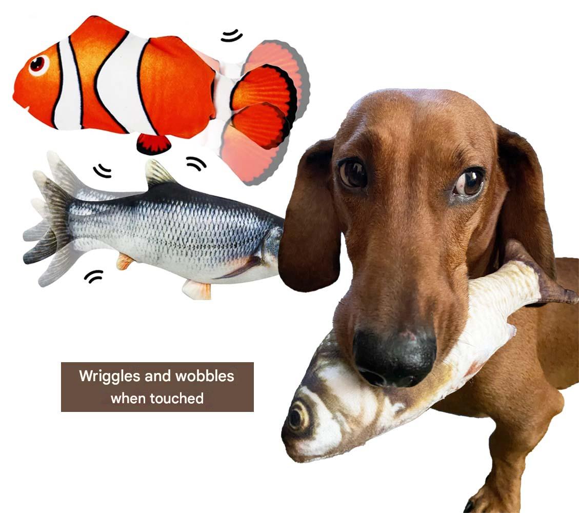 Interaktives Spielzeug für Hunde - FlippyFish