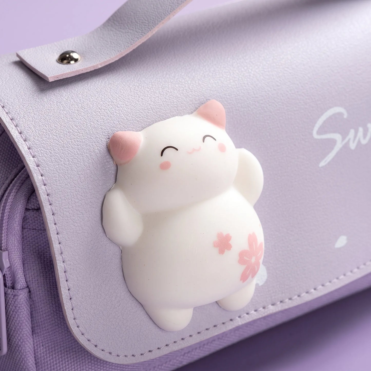 Kawaii Federmäppchen Mit Doppelreißverschluss - Fidgetfold
