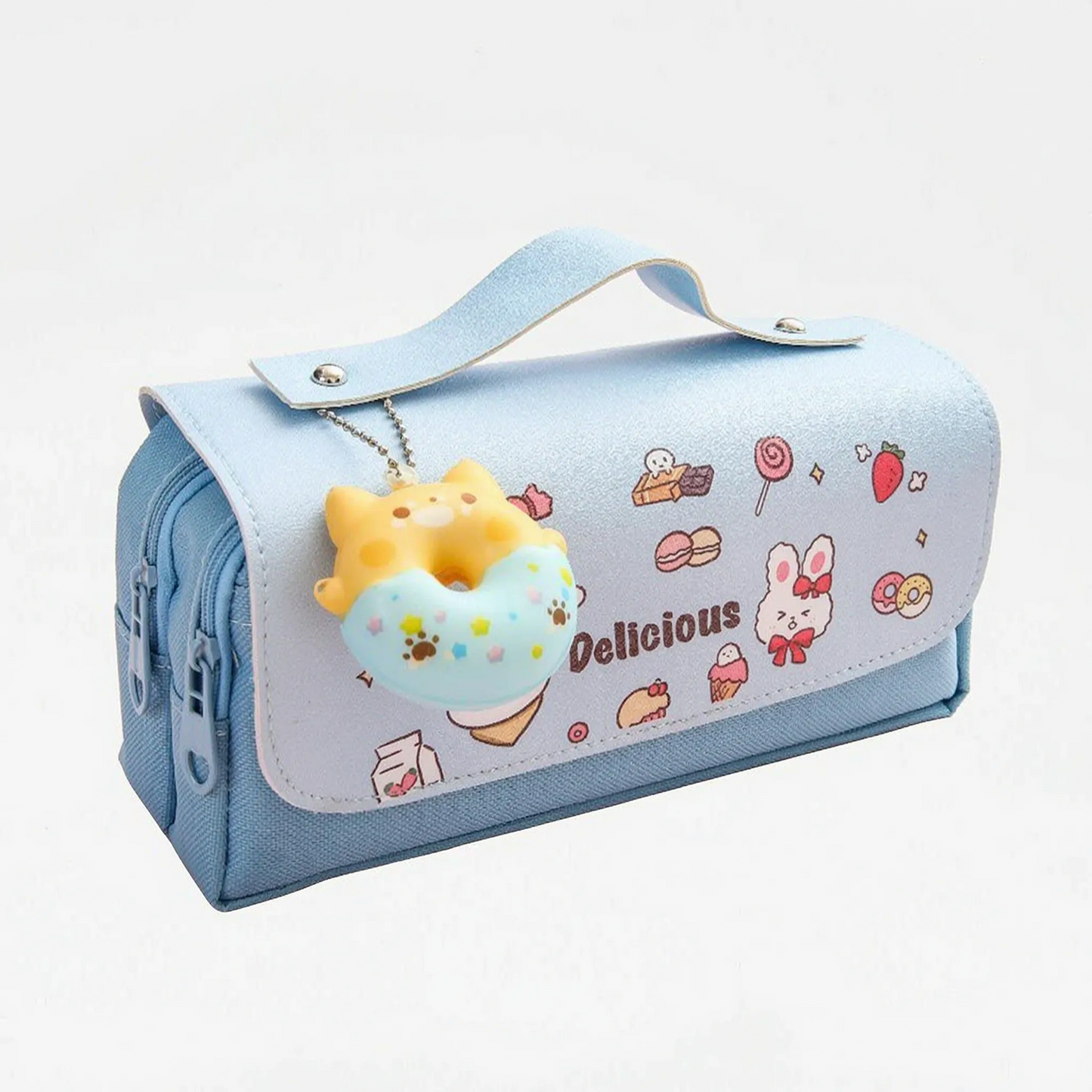 Kawaii Federmäppchen Mit Doppelreißverschluss - Fidgetfold