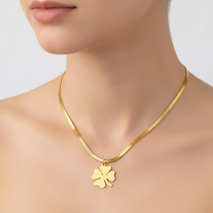 Kette Mit Schlange-Klinge - CloverCharm