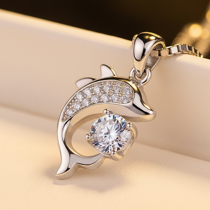 Kettenanhänger Aus Sterlingsilber - LuckyDolphin