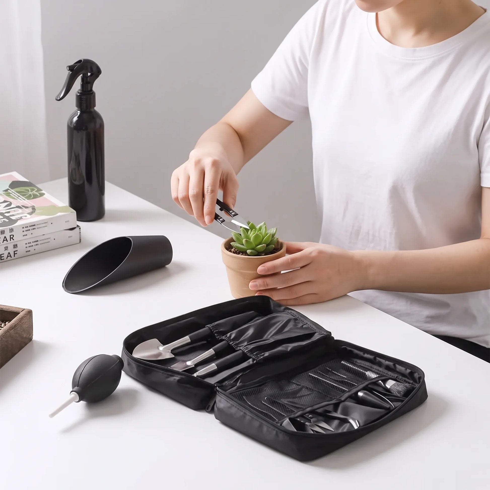 Kleines Gartengeräte-Set Für Den Innenbereich - Bonsura