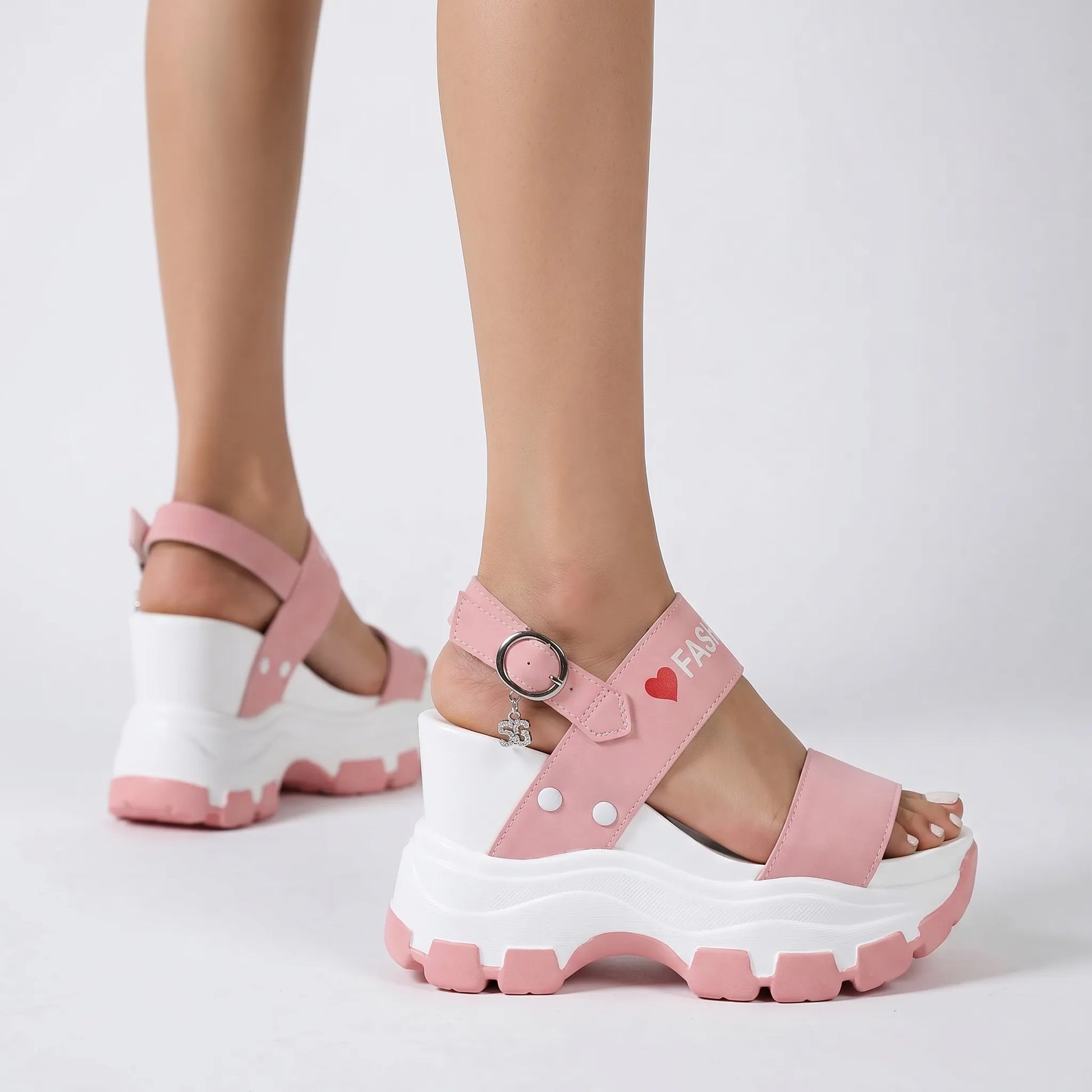 Klobige Plateau-Sandalen - Wendy