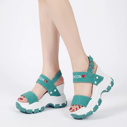 Klobige Plateau-Sandalen - Wendy