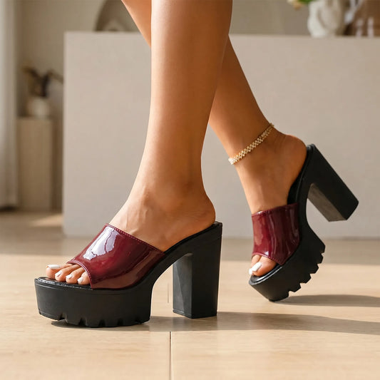 Klobige Plateausandalen - Marta