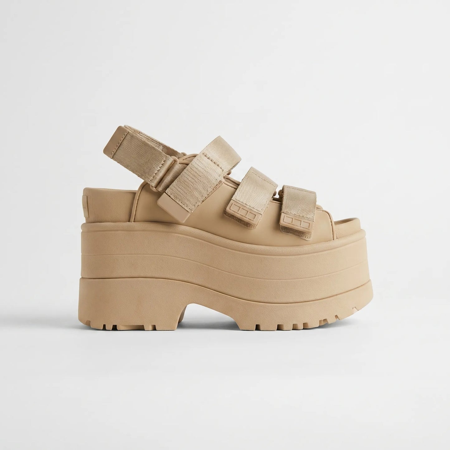 Klobige Retro-Plateausandalen - Ruby