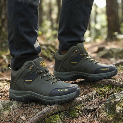 Knöchelhoher Wanderschuh Im Retro-Stil -  Terraxen