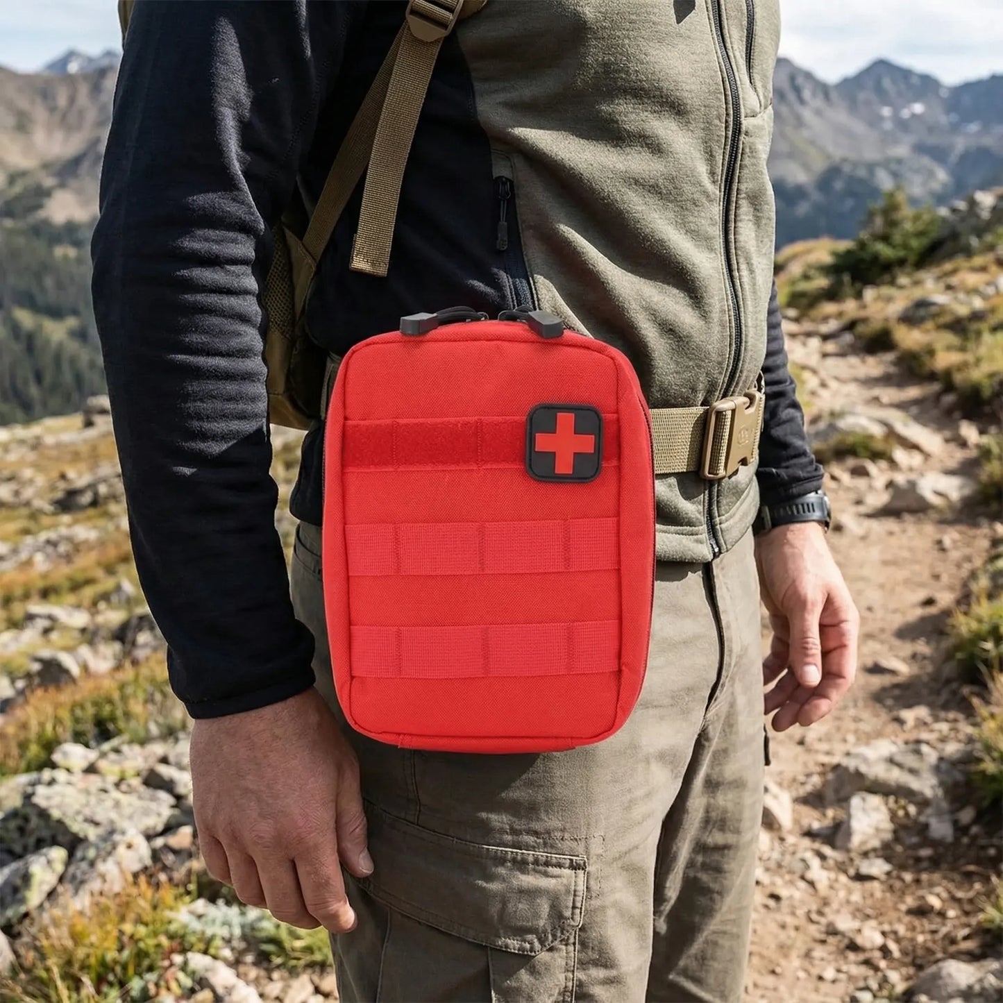 Kompakte Taktische Erste-Hilfe-Tasche -  Aidvex