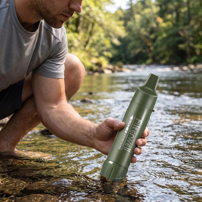 Kompakter Outdoor-Wasserfilter -  Aquriv