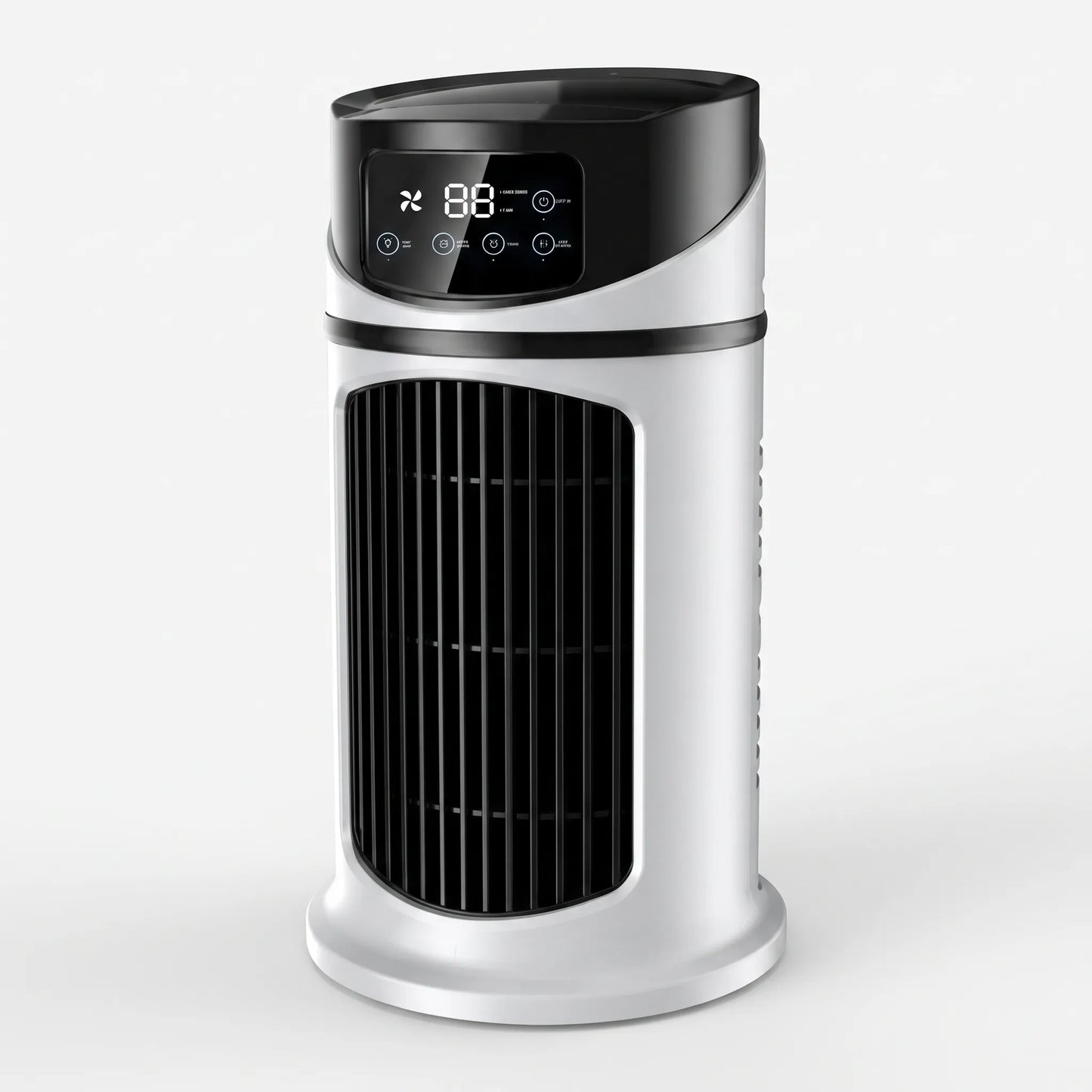 Kompakter Tischventilator Mit Integrierter Wasserkühlung - Breezify