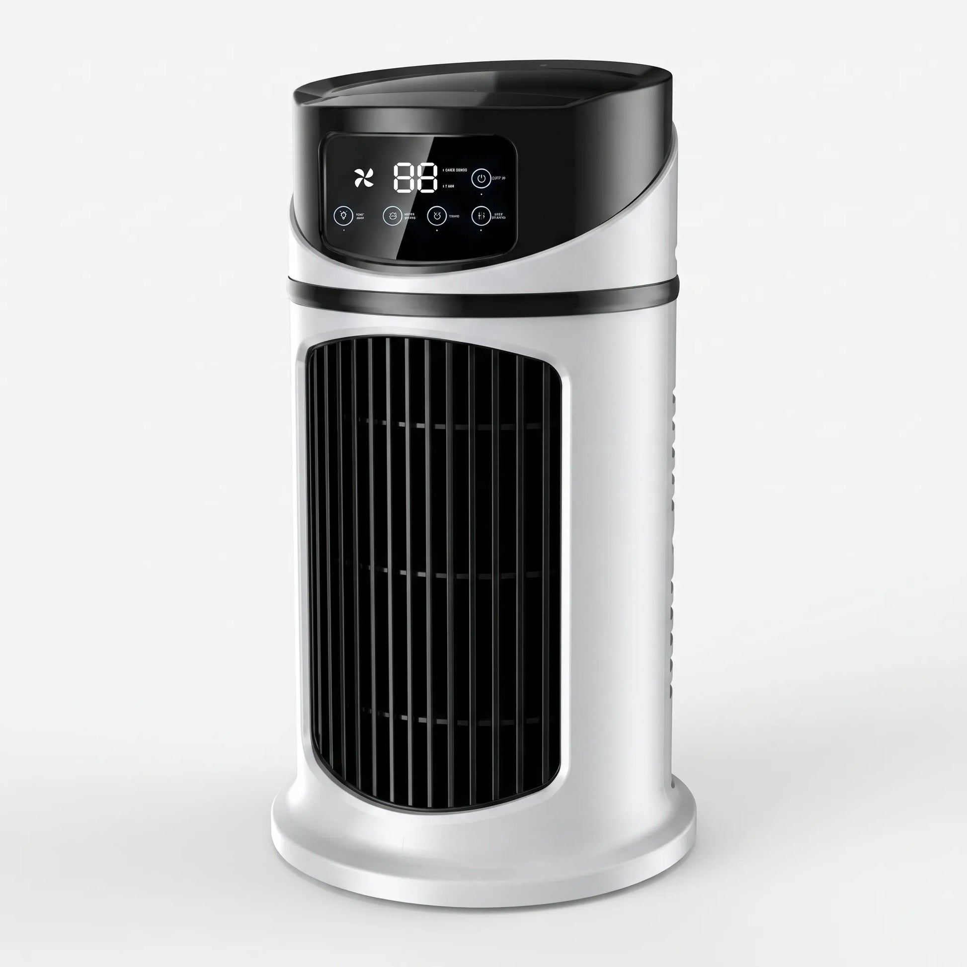 Kompakter Tischventilator Mit Integrierter Wasserkühlung - Breezify