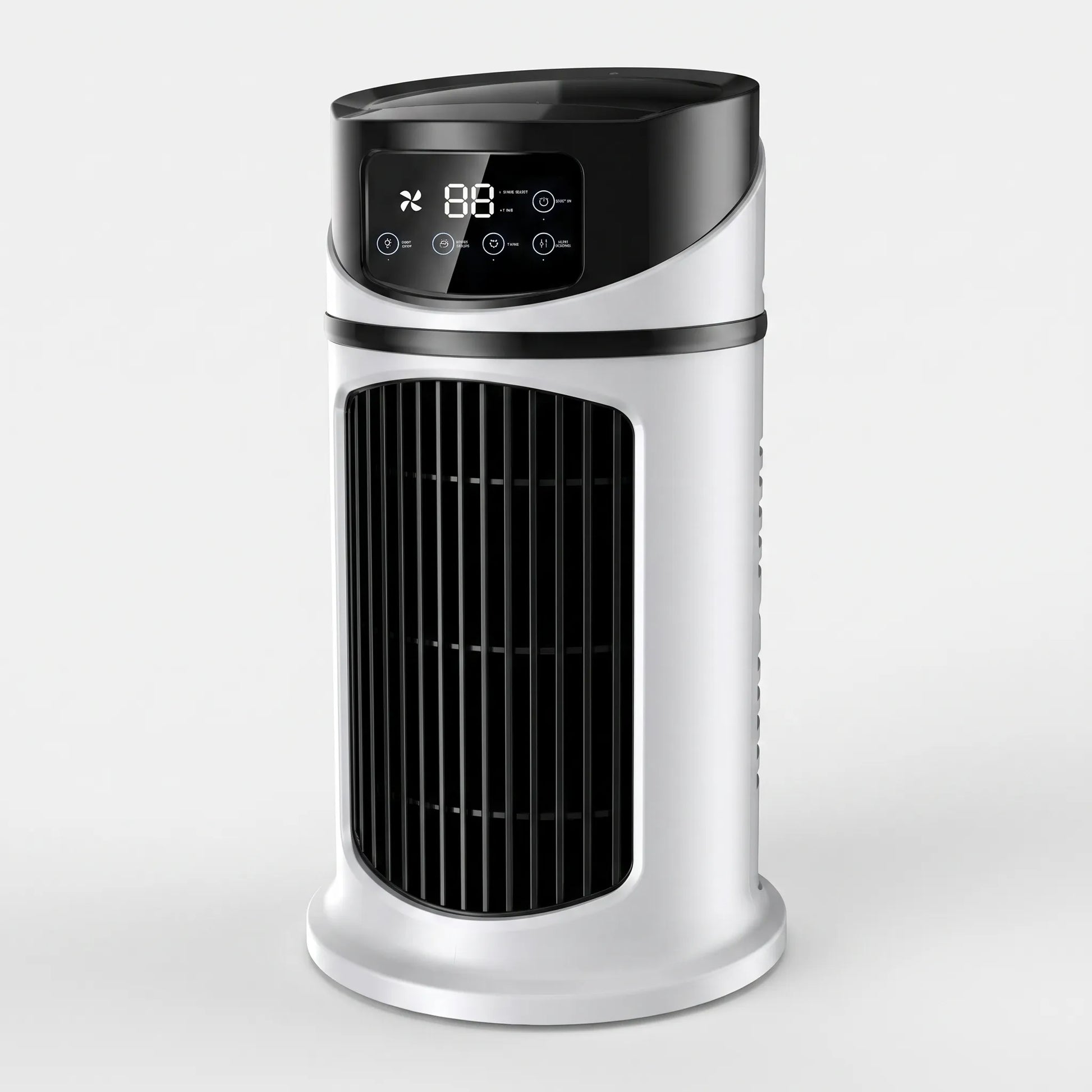 Kompakter Tischventilator Mit Integrierter Wasserkühlung - Breezify