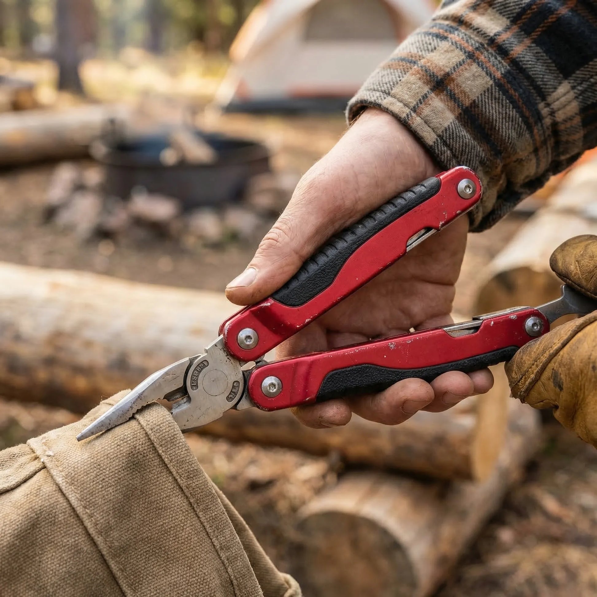 Kompaktes 9-In-1 Falt-Multitool -  Traxfold
