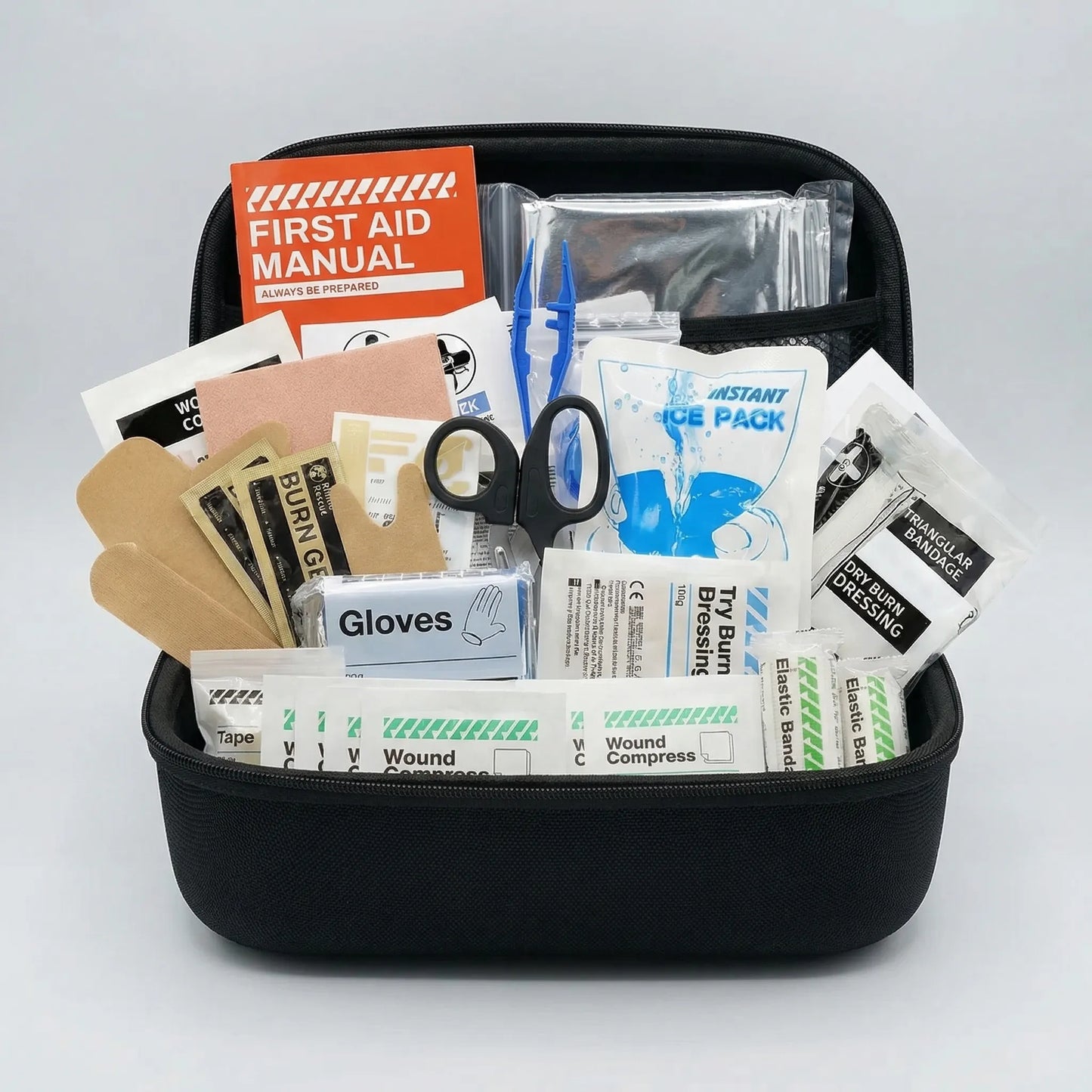 Kompaktes Erste-Hilfe-Set In Wasserabweisender Hülle -  Aidsafe