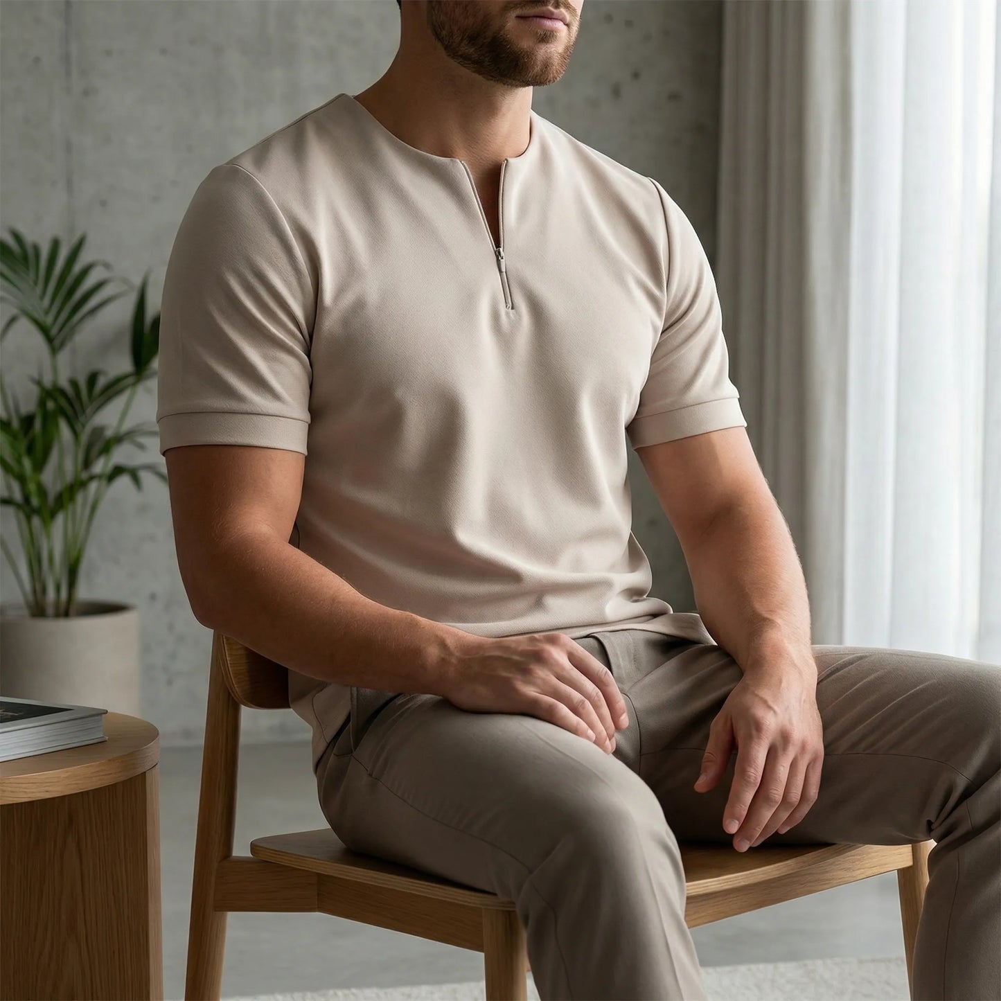 Körperbetontes Freizeitshirt - Nelson