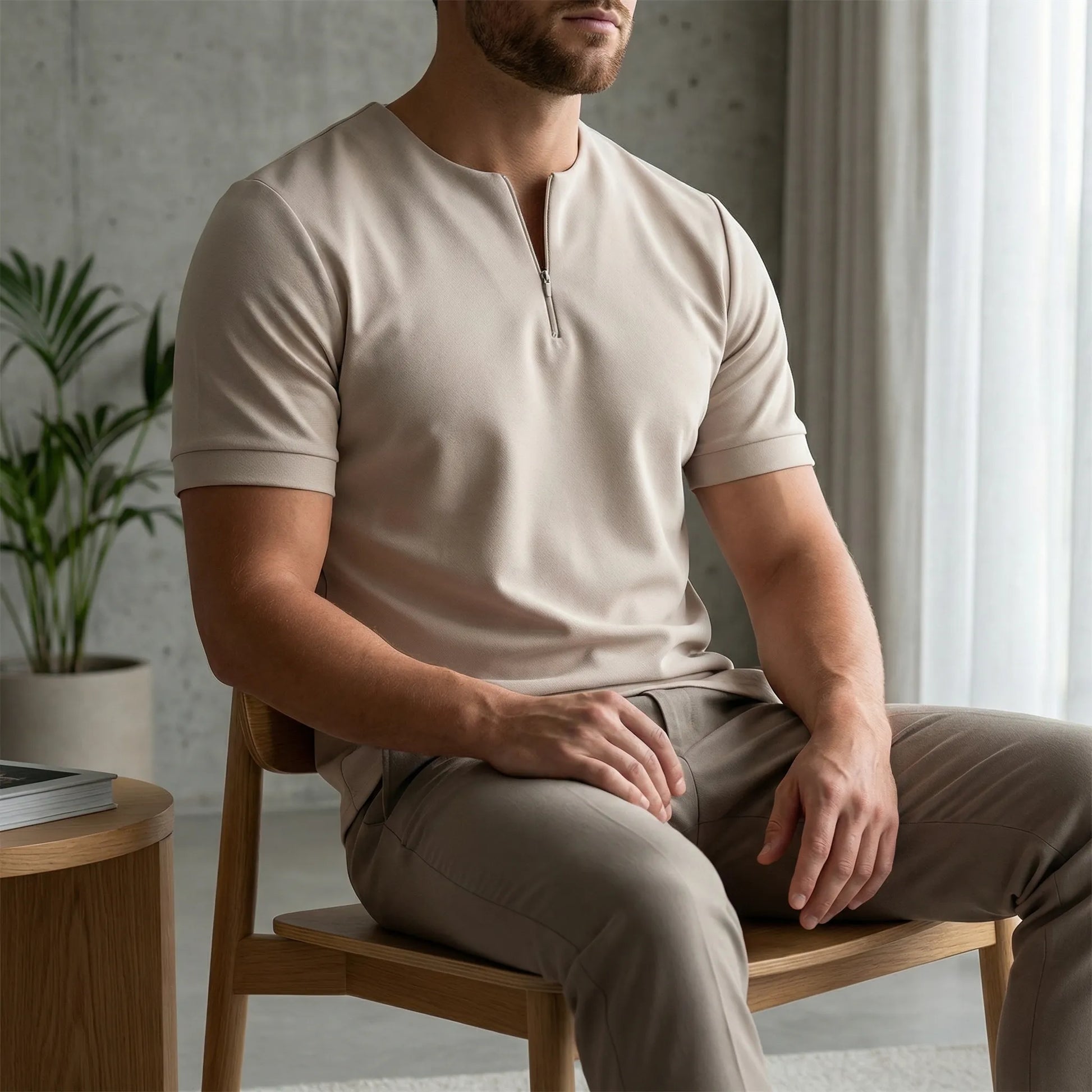 Körperbetontes Freizeitshirt - Nelson