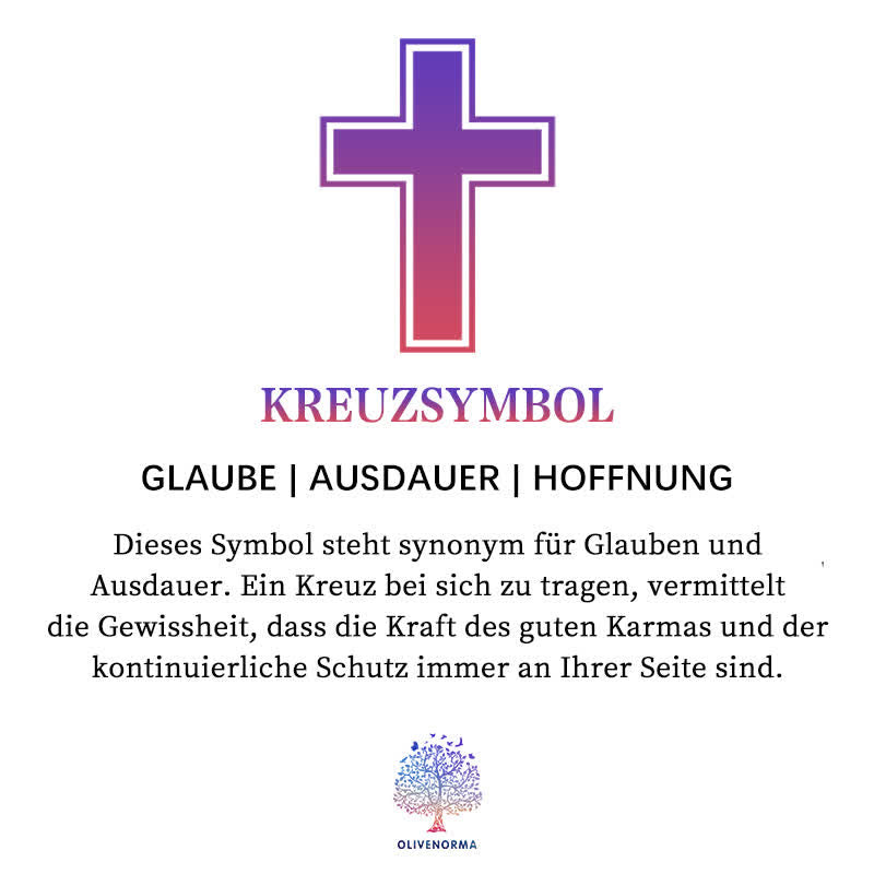 Kreuz-Rosenkranz-Halskette - PowerNecklace