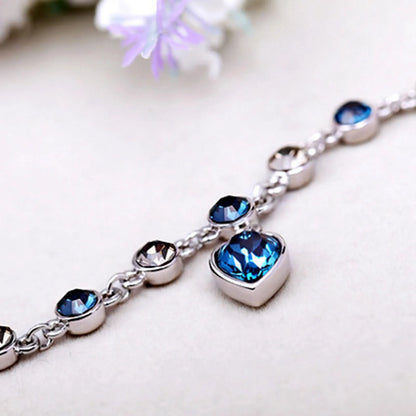Kristallarmband Mit Herz - OceanHeart