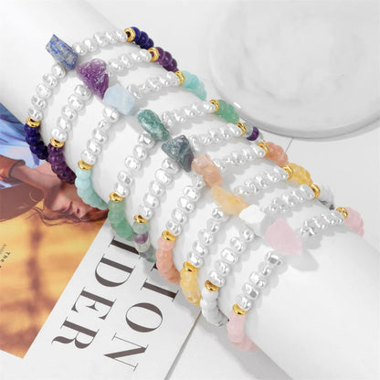 Kristallperlen-Armband - CrystalElegance