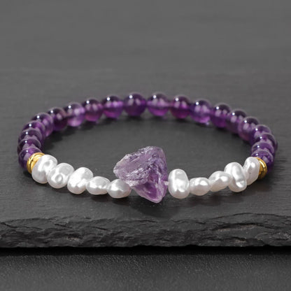 Kristallperlen-Armband - CrystalElegance