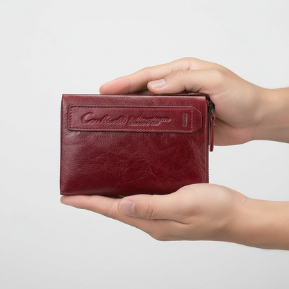 Krótki Portfel Skórzany - StylishWallet