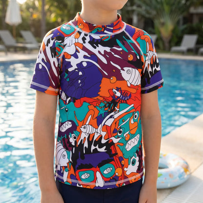 Kurzarm-Rashguard - Reefon