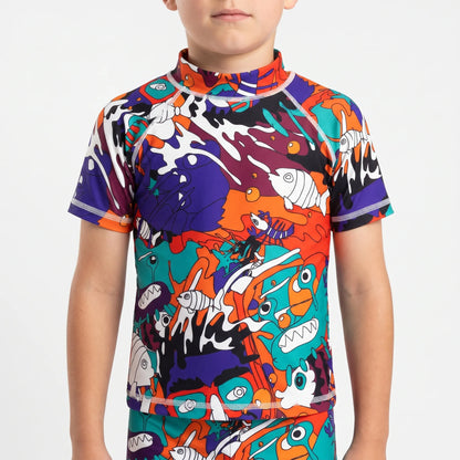 Kurzarm-Rashguard - Reefon