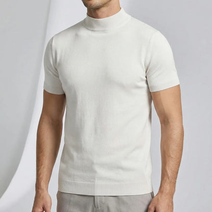 Kurzarm-Rollkragen-Shirt - Riccardo