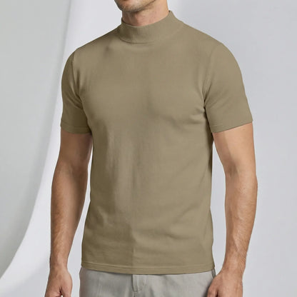 Kurzarm-Rollkragen-Shirt - Riccardo