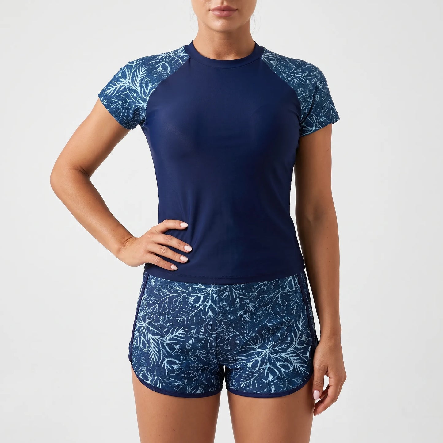 Kurzärmeliges Tankini-Set - Navaris