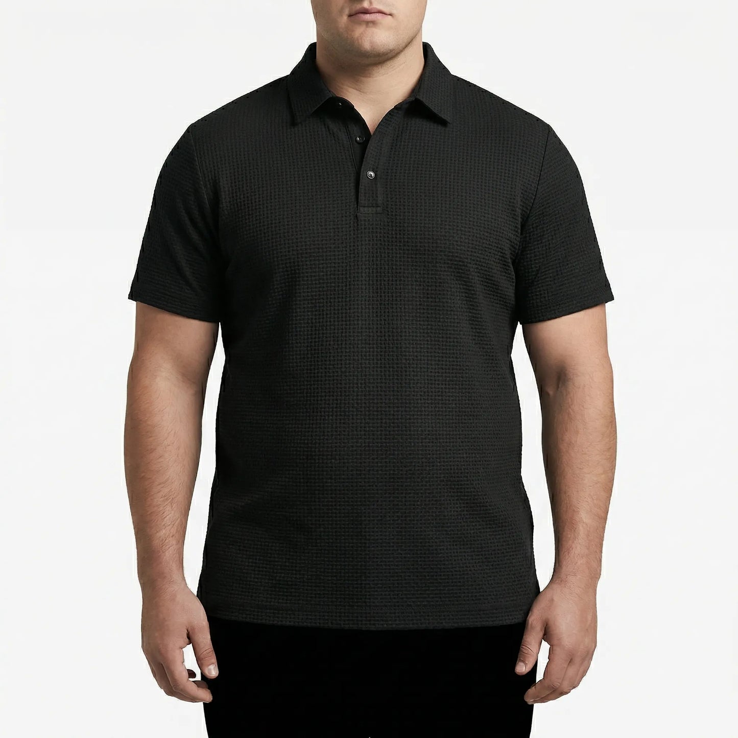 Kurzärmliges Polo Shirt Mit Struktur - Emanuel