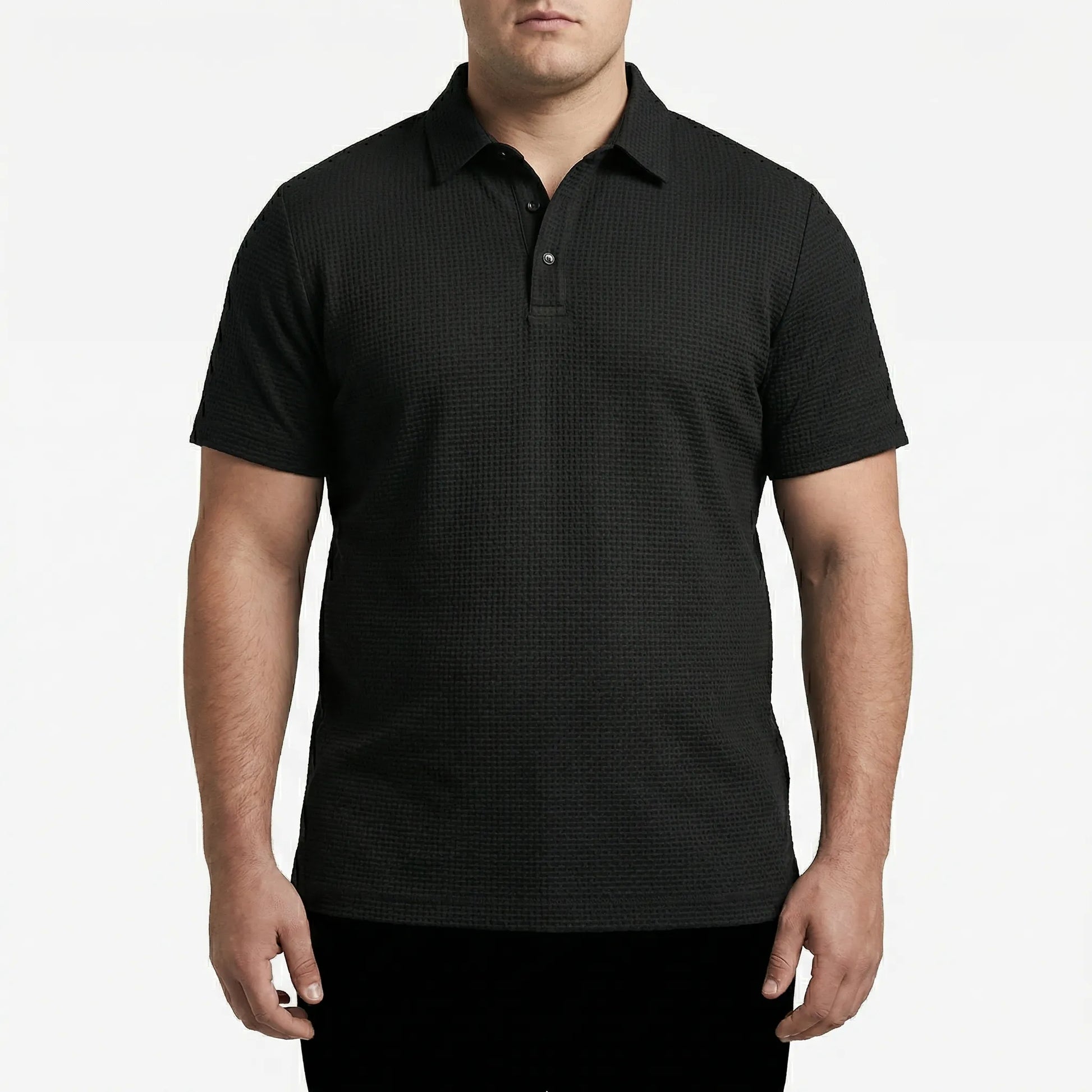 Kurzärmliges Polo Shirt Mit Struktur - Emanuel